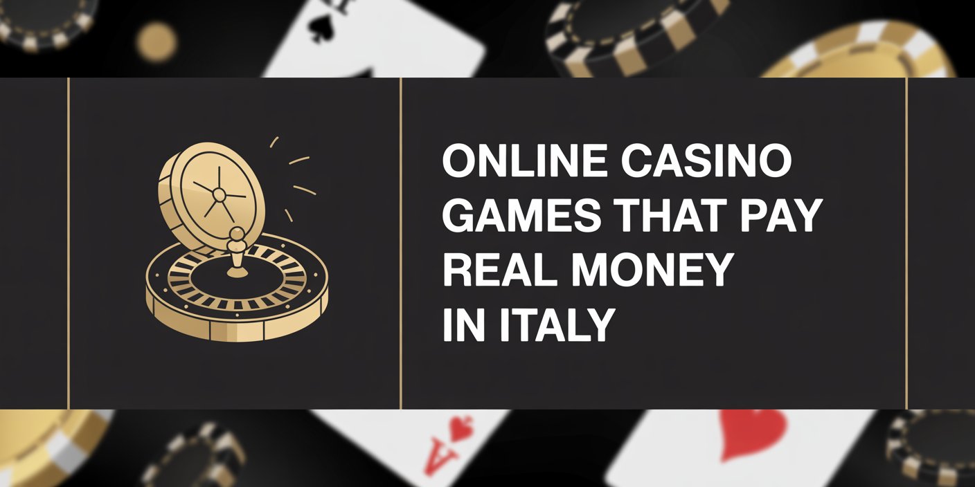 Online Casino Games that Pay Real Money in Italy